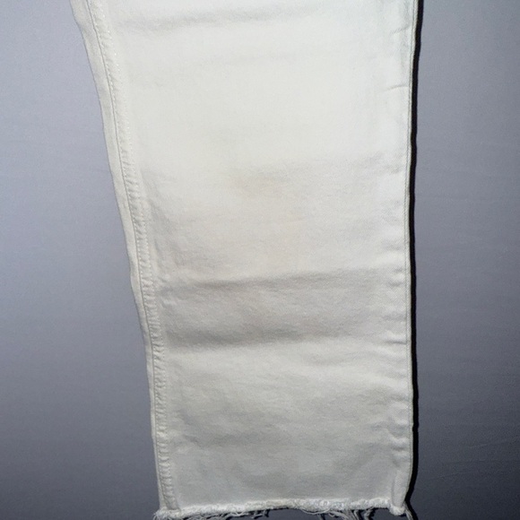 Zara Cream Straight Leg Jeans - Size 10 - Picture 2 of 7